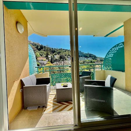 Quiet Studio Swimming Pool Roquebrune 외부 사진