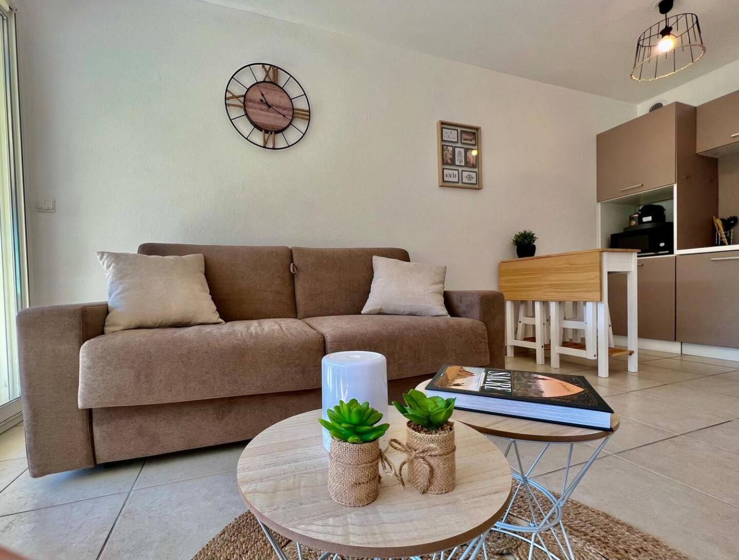 Quiet Studio Swimming Pool Roquebrune 외부 사진