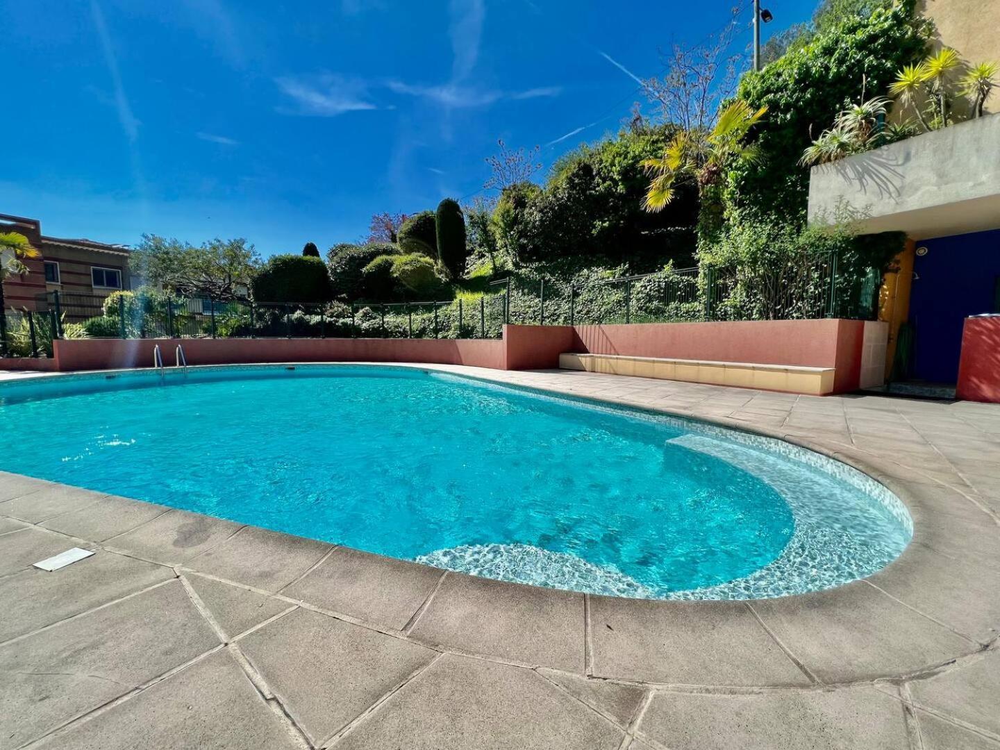 Quiet Studio Swimming Pool Roquebrune 외부 사진